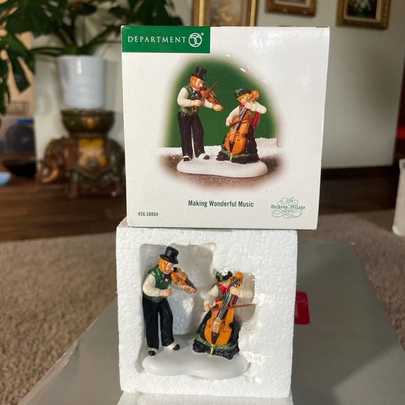 Department 56 Making Wonderful Music Statues - Picture 13 of 15